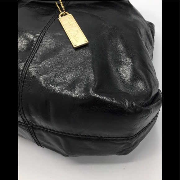 Sigrid Olsen Black Leather Shoulder Bag - Picture 11 of 15